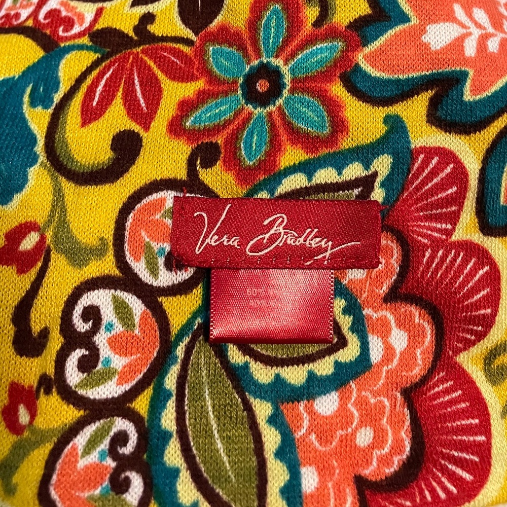 Vera Bradley Knit Provencal Muffler Neck Scarf over 5 foot long